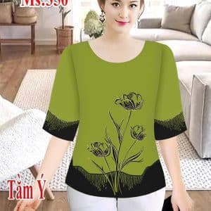 Vải lụa Tằm ý in 3D đính đá Ms:350