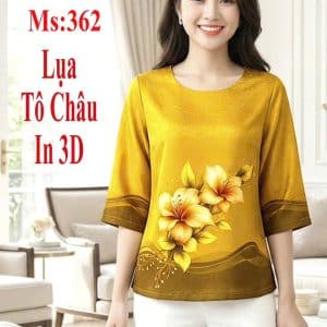 Vải lụa Tô Châu in 3D Ms:362