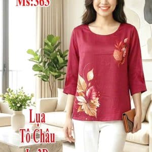 Vải lụa Tô Châu in 3D Ms:363