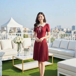 Đầm công sở thiết kế